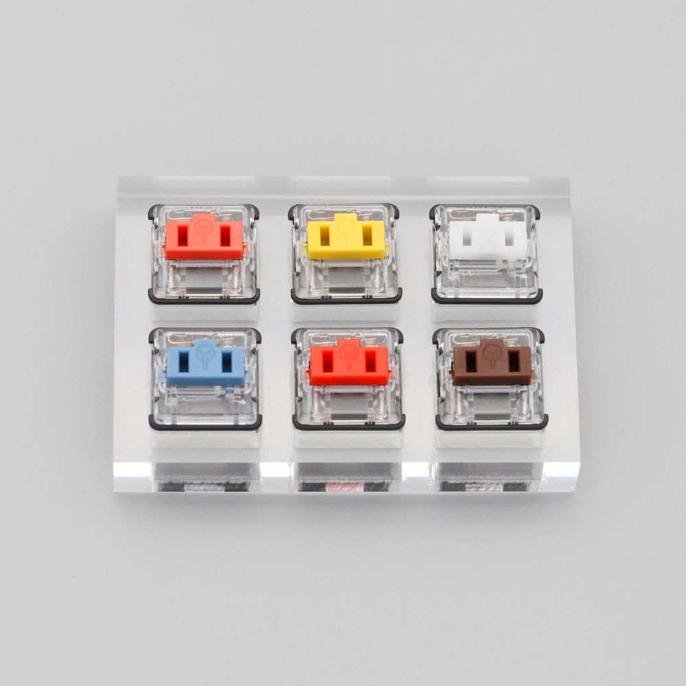 Gaming Keyboard Tester - Acrylic Switch Tester 2X3 Kailh choc