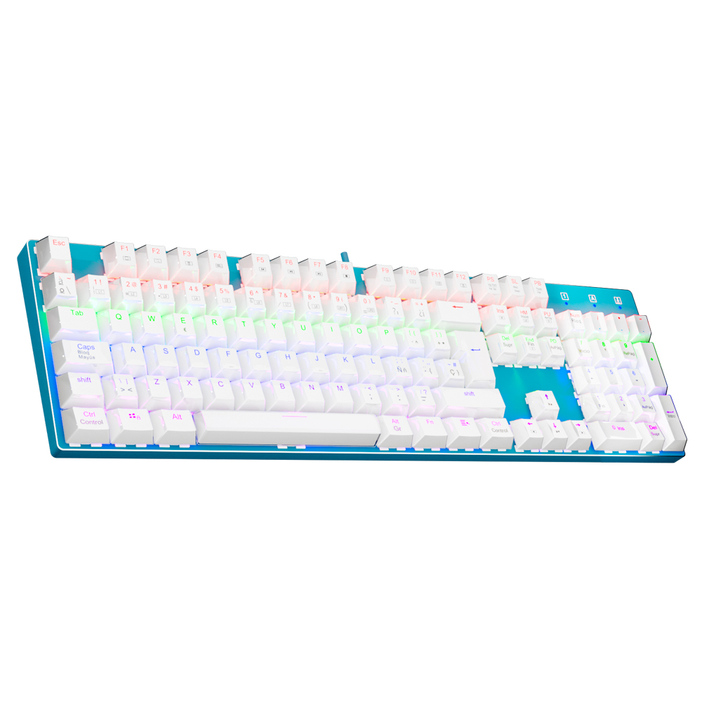 Gaming Keyboard Thocky - E-YOOSO Z88 Rainbow FALCON USB Mechanical