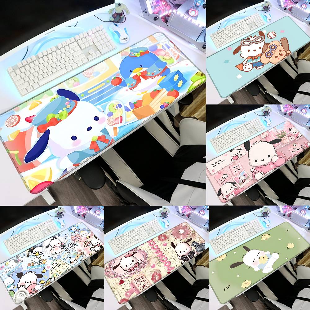 Gaming Keyboard Top - Cute P-Pochacco Mouse Pad Rubber Thicken