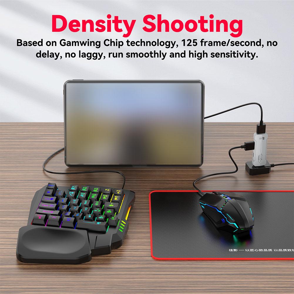 Gaming Keyboard Half - Gamwing X8/x8 Pro Keyboard And Mouse