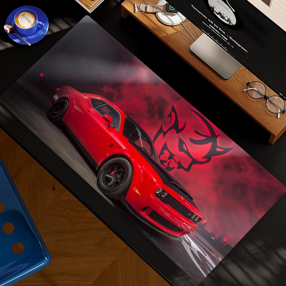 Gaming Keyboard Easy To Clean - D-DodgeS Car Cool Mouse Pad XXL