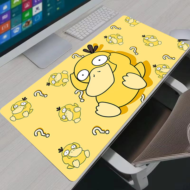 Gaming Keyboard Easy To Clean - Mousepad Anime P-Pokemon Psyduck XXL Large