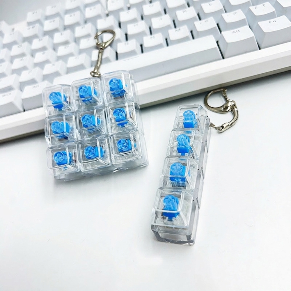 Gaming Keyboard Tester - Portable Mechanical Keyboard Switch Tester Keychain