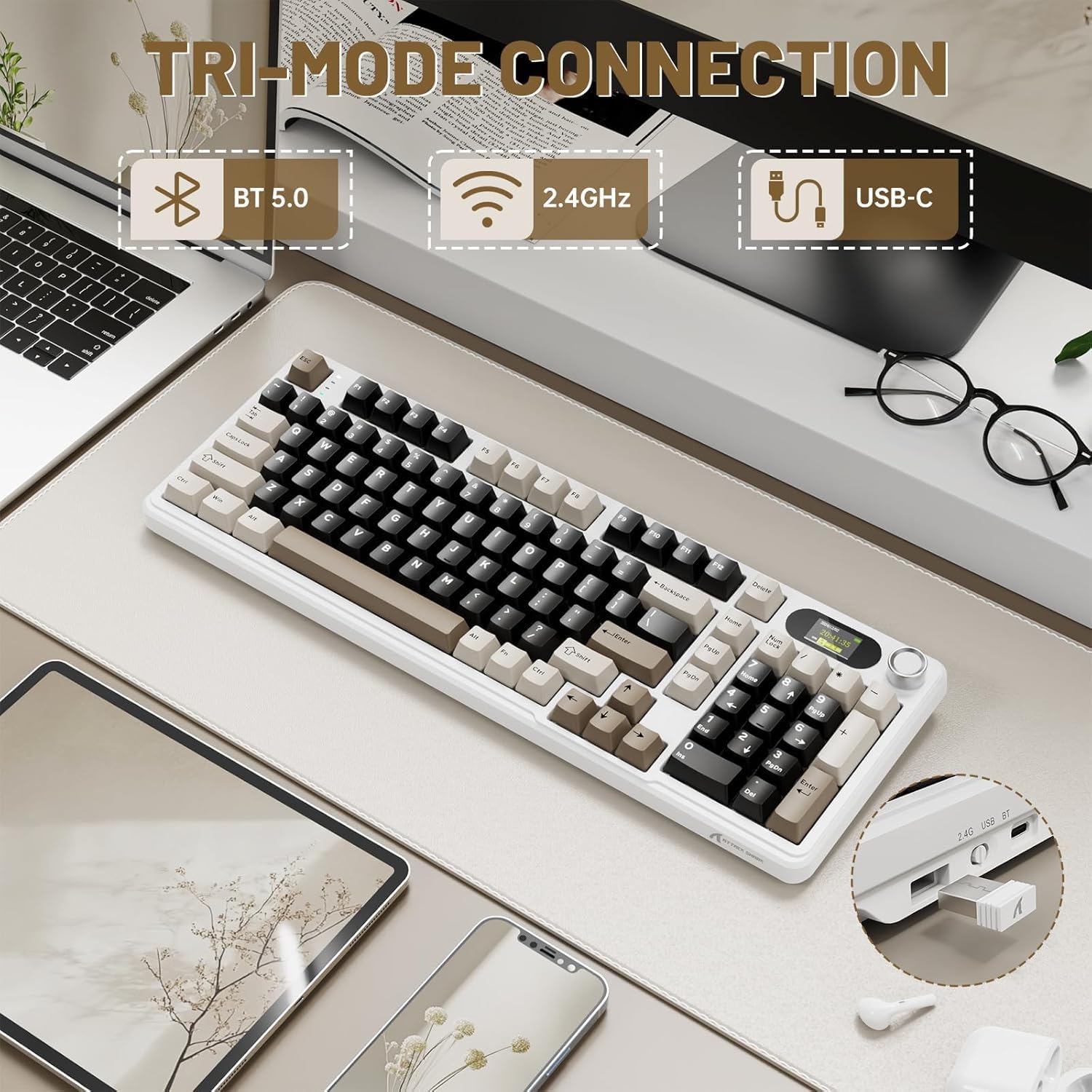 ATTACK SHARK X98Pro Wireless M - Gaming Keyboard Thocky review and price
