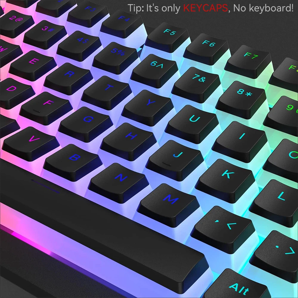 New Pudding PBT Keycaps 129 Ke - Gaming Keyboard And Mouse Combo review and price