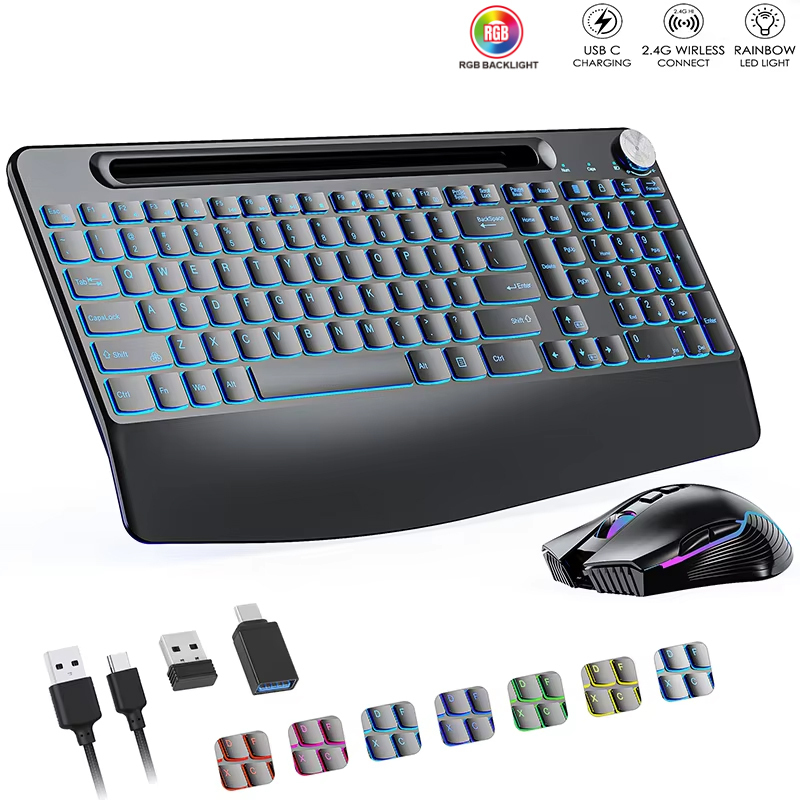 2.4G&Type-C Wireless Keyboard  - Gaming Keyboard And Mouse Combo review and price
