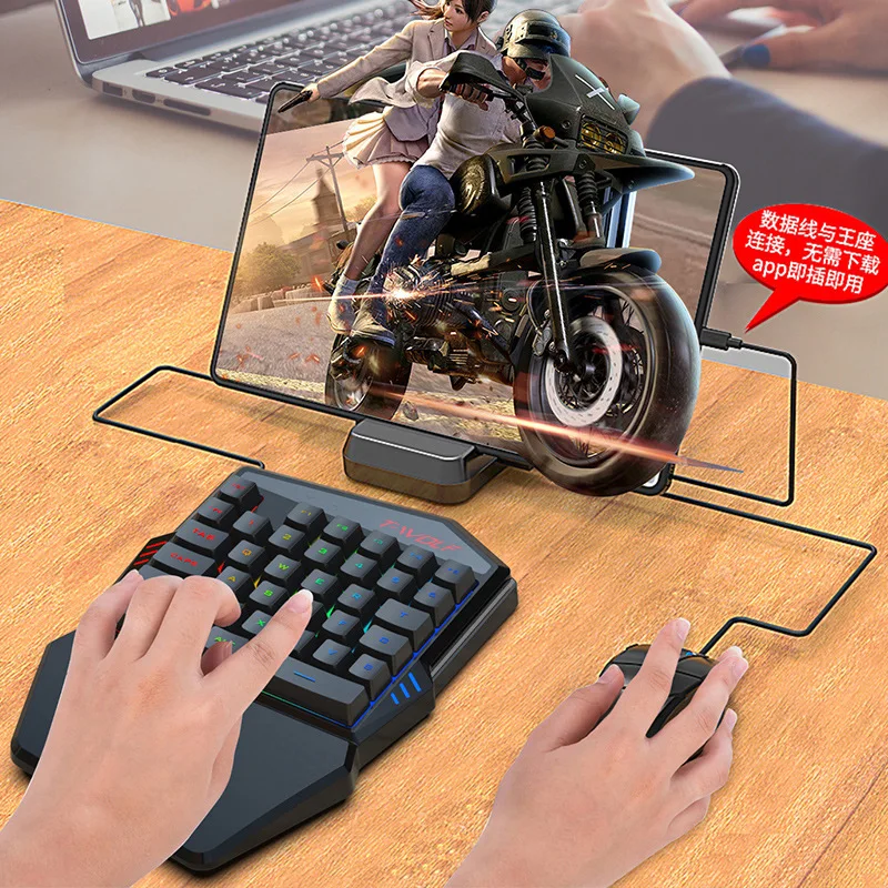 T-WOLF TF900 One Handed Keyboa - Gaming Keyboard Half review and price