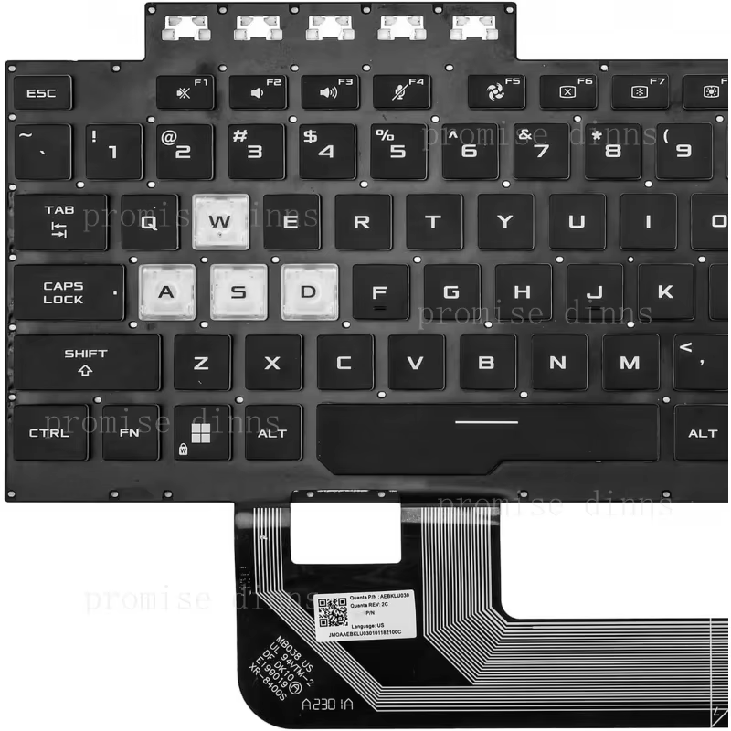 M   US Keyboard for Asus TUF G - Gaming Keyboard Asus review and price