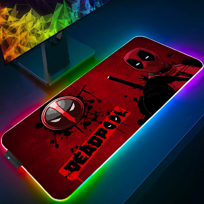 LED Mouse Pad Gaming Backlight - Gaming Keyboard Easy To Clean review and price