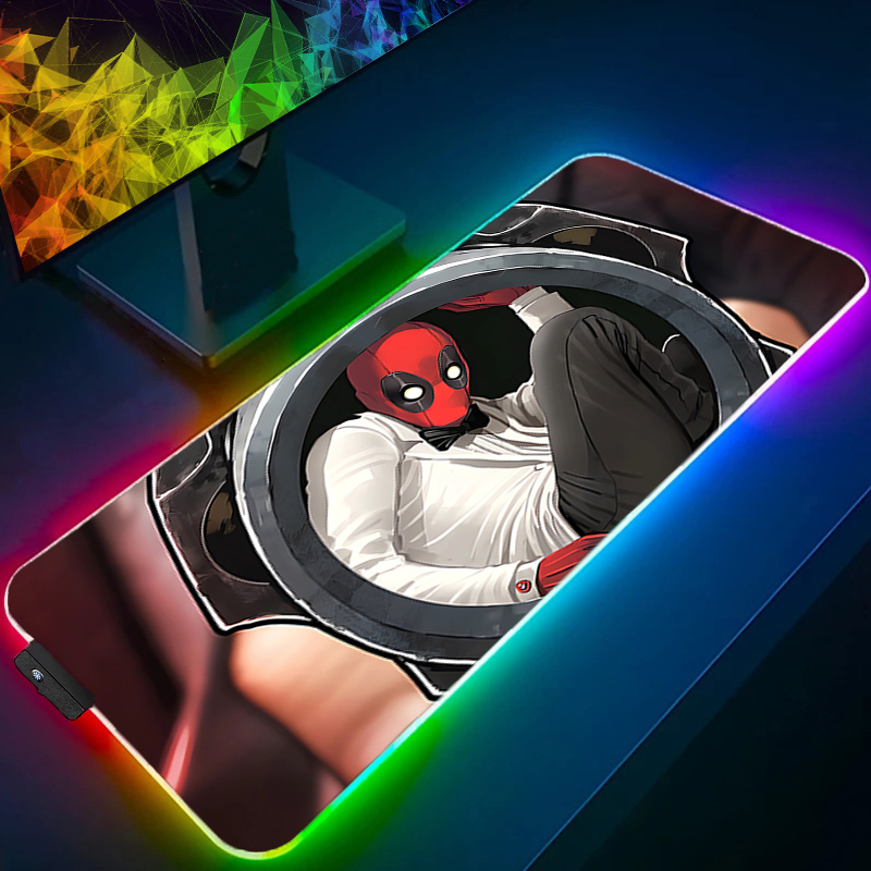 LED Mouse Pad Gaming Backlight - Gaming Keyboard Easy To Clean review and price