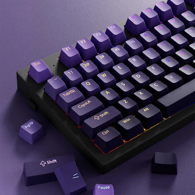 Custom Gradient Violet OEM Pro - Gaming Keyboard Top review and price