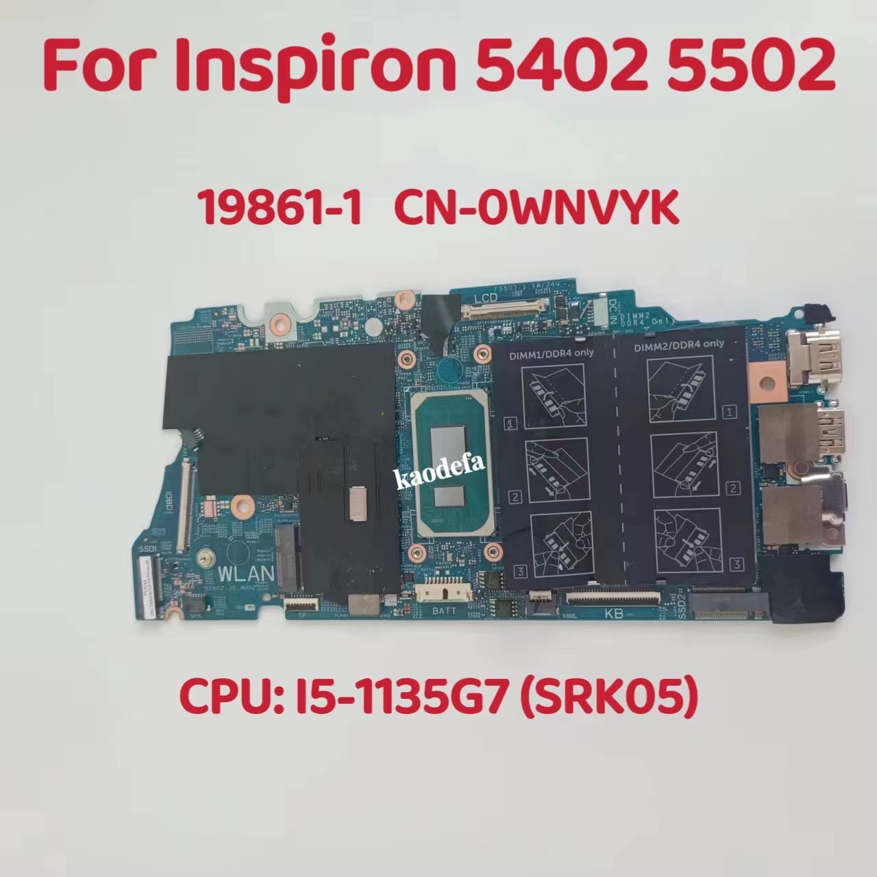 19861-1 Mainboard For Dell Ins - Intel Cpu Core I7 review and price