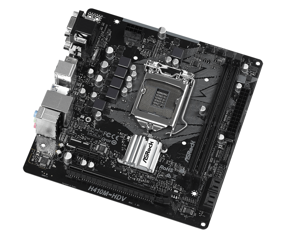 ASROCK H410M-HDV Motherboard I - Intel Cpu Core I7 review and price
