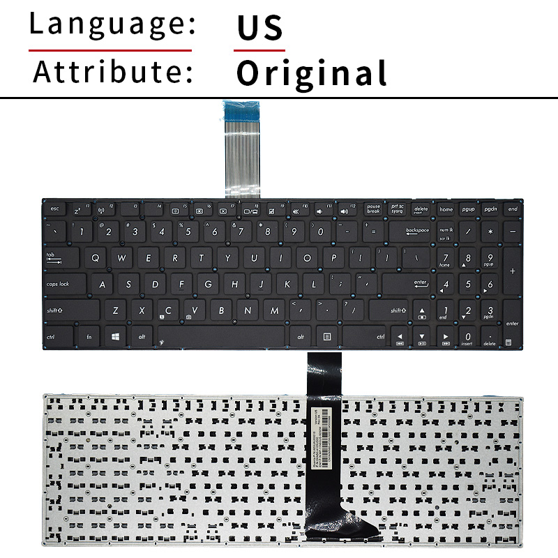 US/RU/Russian Laptop Keyboard  - Gaming Keyboard Asus review and price