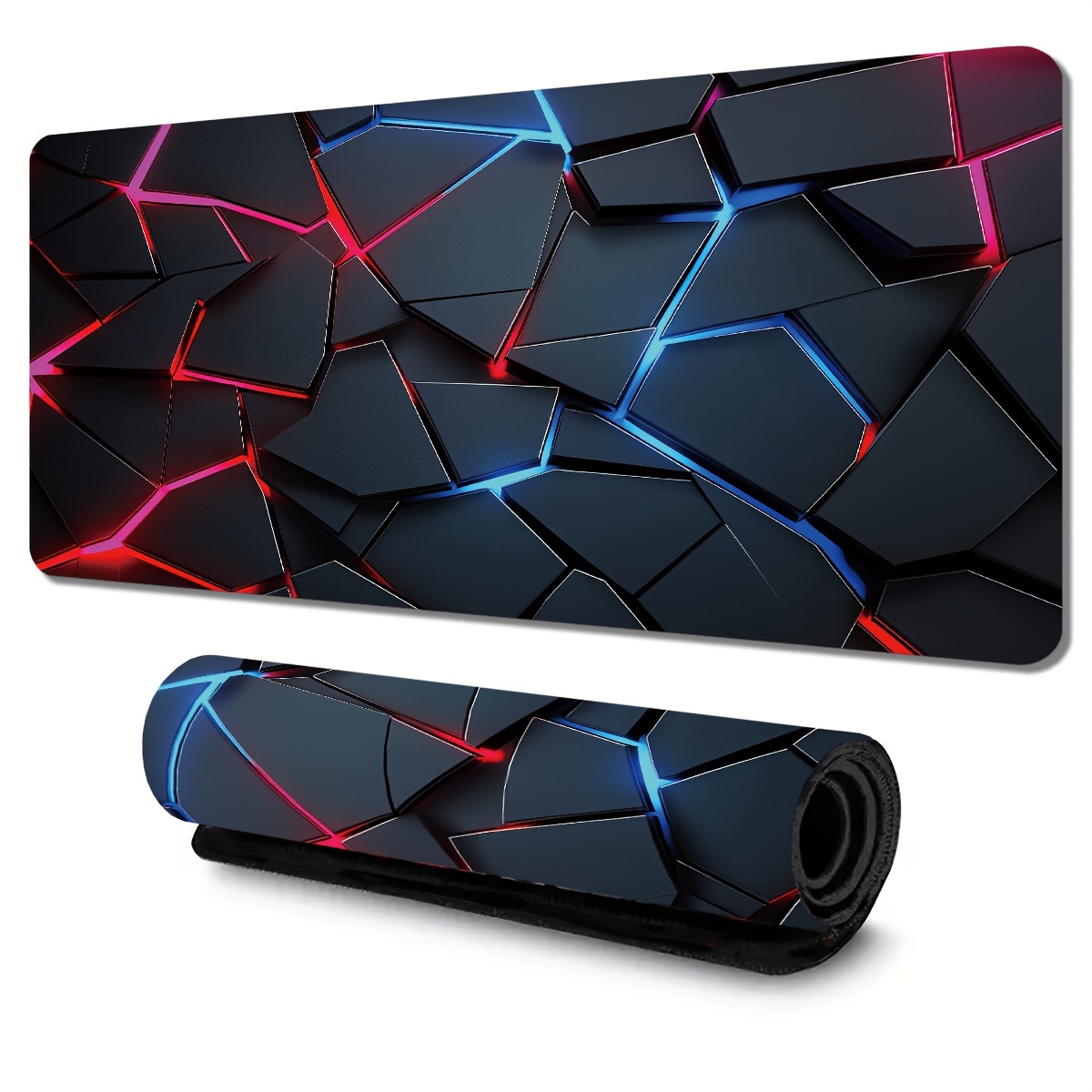 Large gaming Mouse Pads 90x40  - Gaming Keyboard Blue review and price