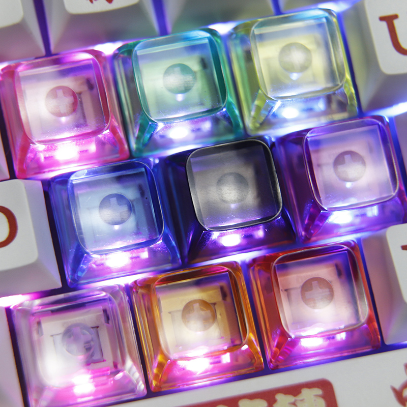 XDA Crystal PC Keycap Gaming M - Gaming Keyboard Tester review and price