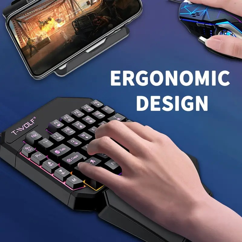 FocusOnPC TF900 2-in-1 Mobile  - Gaming Keyboard And Mouse Combo review and price