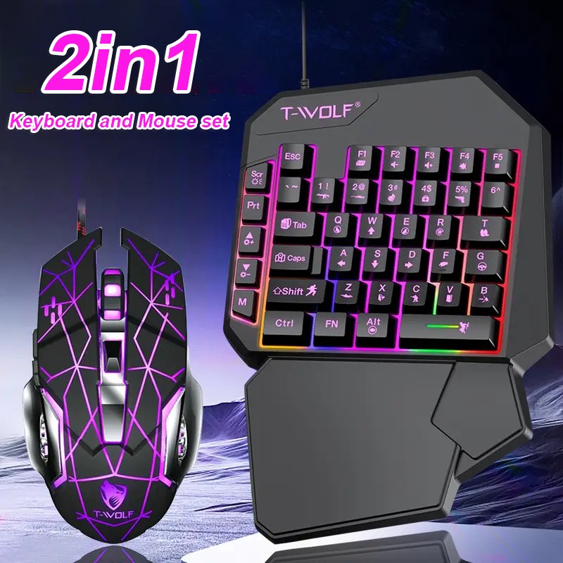 FocusOnPC TF900 2-in-1 Mobile  - Gaming Keyboard And Mouse Combo review and price
