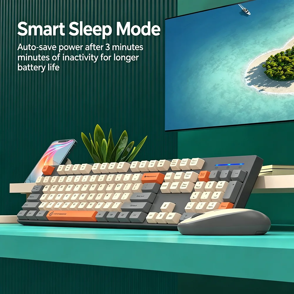 KEBIDUMEI 2.4G Wireless Keyboa - Gaming Keyboard Mouse And Headset Combo review and price