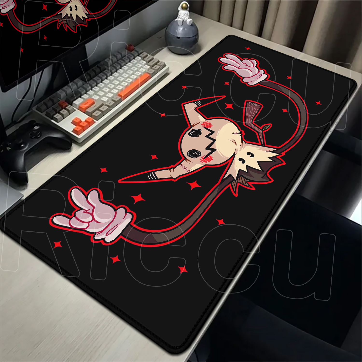 HD Rubber Non-slip Mouse Pads  - Gaming Keyboard Top review and price