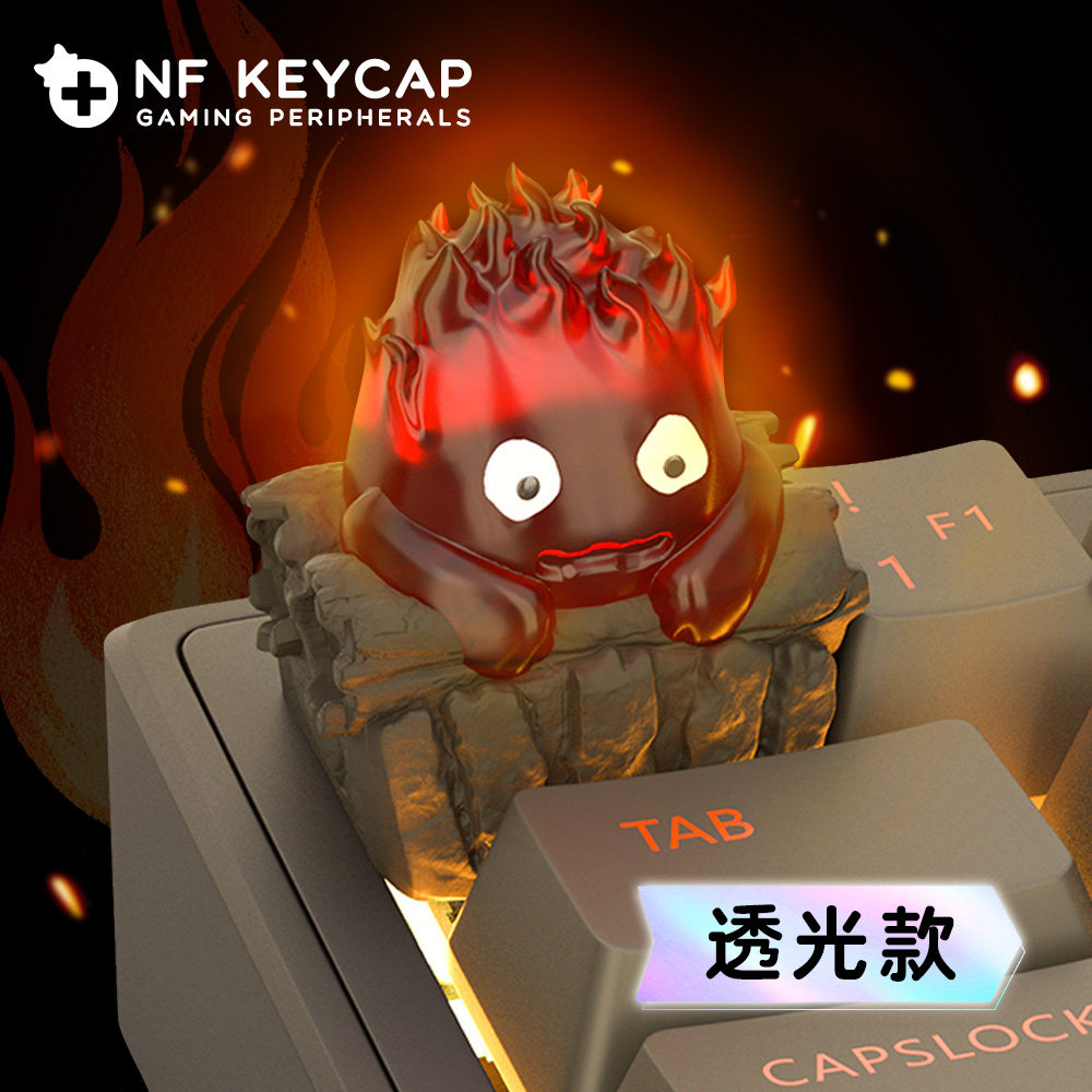 NF Keycap Calcifer Howls Movin - Gaming Keyboard Backlit review and price