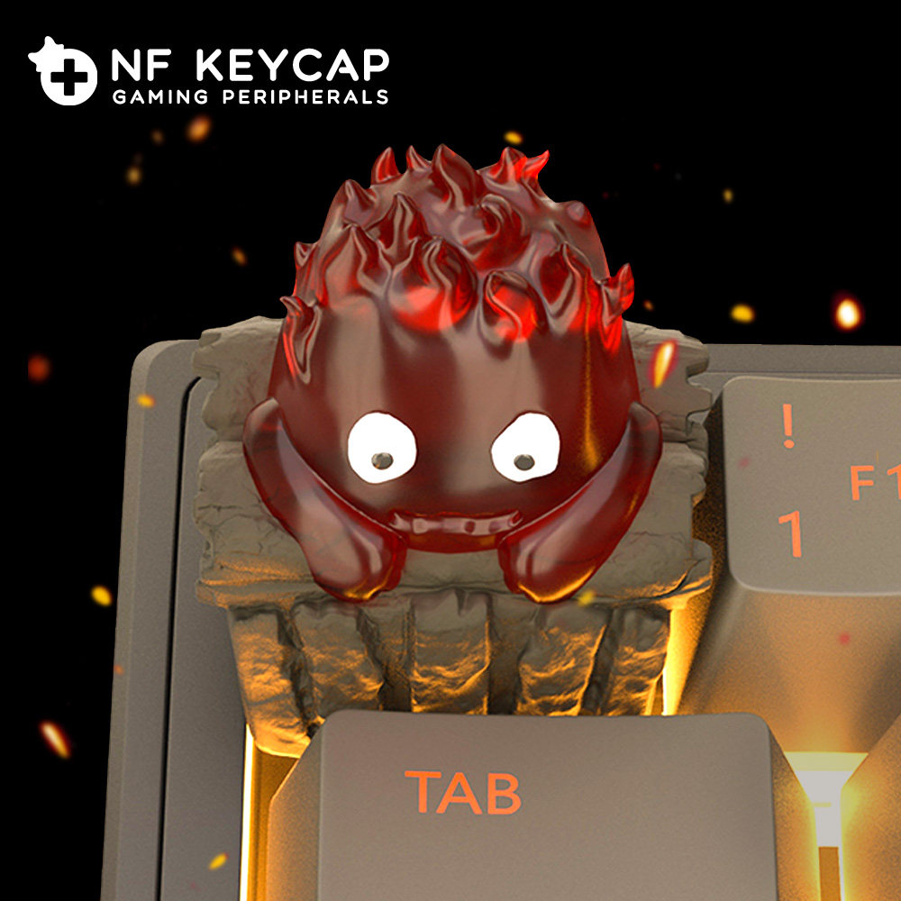 NF Keycap Calcifer Howls Movin - Gaming Keyboard Backlit review and price