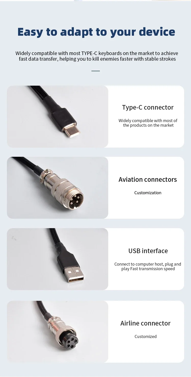 Type-C USB Port, Aviator Coili - Gaming Keyboard Extension review and price