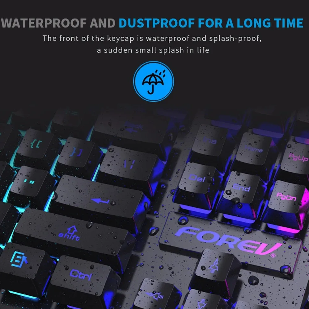104 Key Backlit Mechanical Key - Gaming Keyboard Mouse And Headset Combo review and price