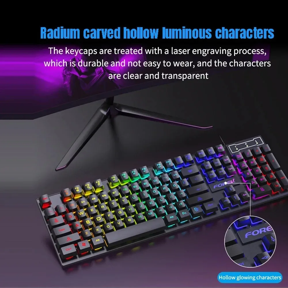 104 Key Backlit Mechanical Key - Gaming Keyboard Mouse And Headset Combo review and price