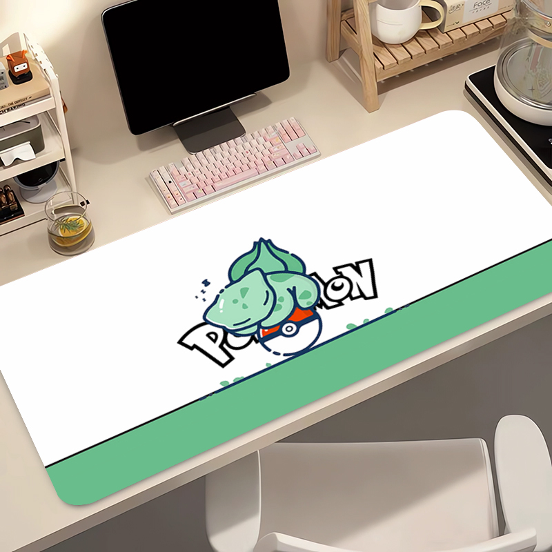 Anime Mouse Pad Pokemon Bulbas - Gaming Keyboard Easy To Clean review and price