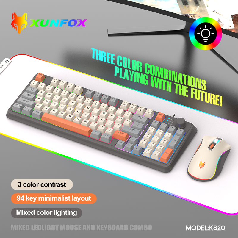 K820 USB Wired Game Keyboard M - Gaming Keyboard Bundle review and price