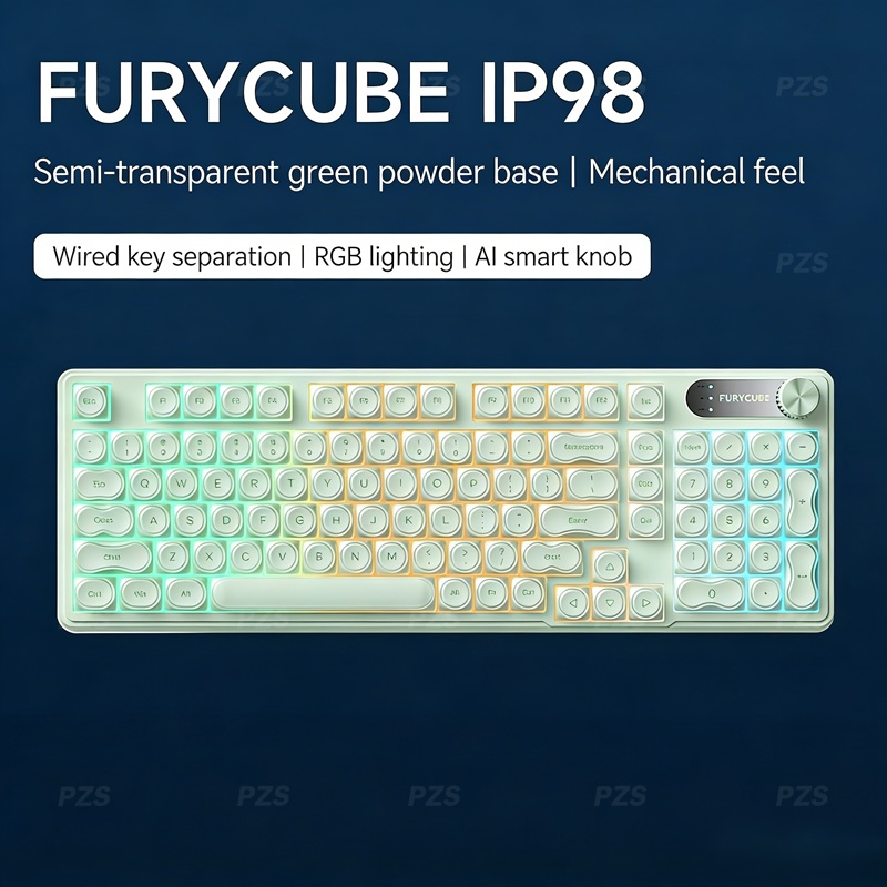 FURYCUBE IP98 Wired Gaming Mem - Gaming Keyboard Ip98 review and price