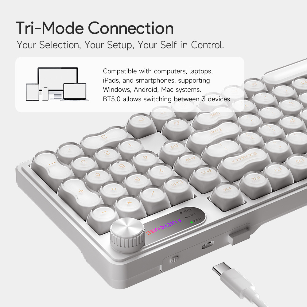 FURYCUBE IP98 Wired Gaming Mem - Gaming Keyboard Ip98 review and price