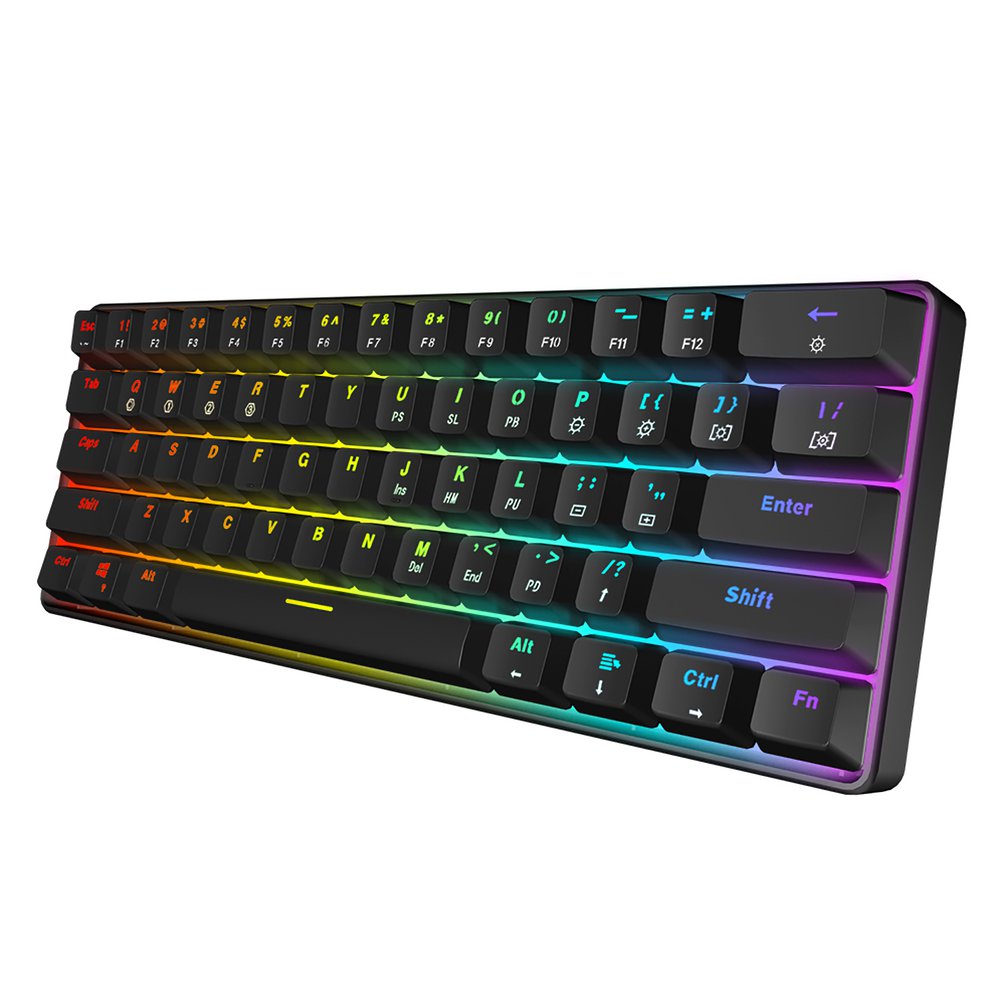 SKYLOONG GK61 Mini Portable 60 - Gaming Keyboard Bundle review and price