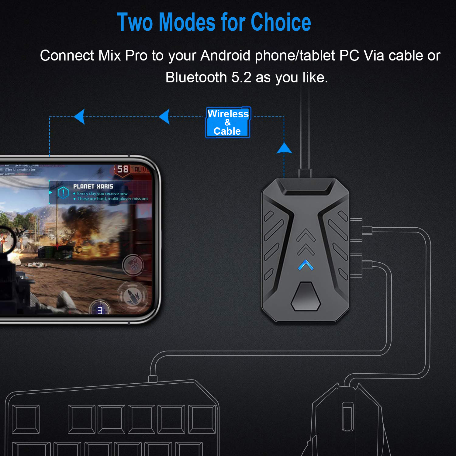 Mobile Games Converter Gaming  - Gaming Keyboard Half review and price