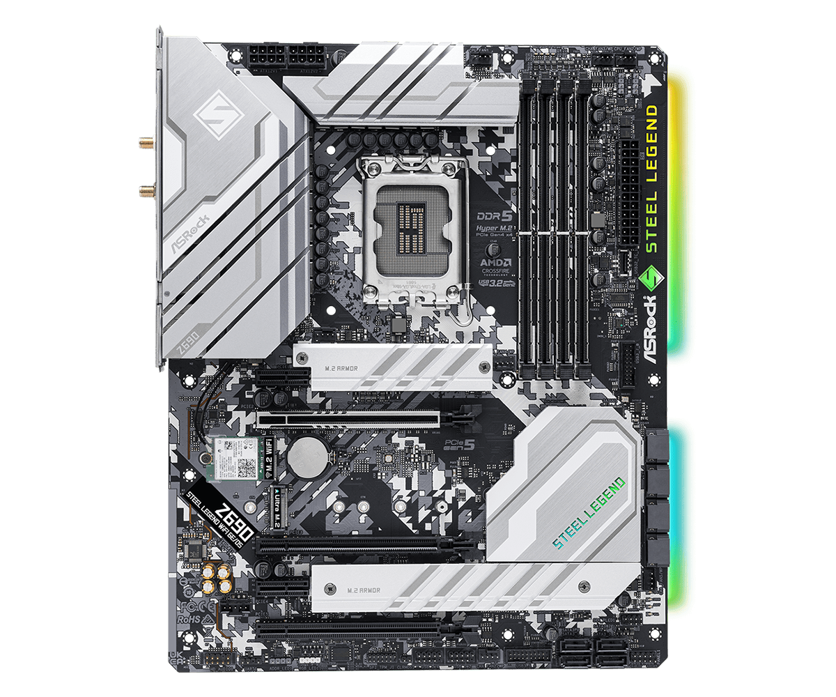 Z690 LGA1700 Motherboard ASROC - Intel Cpu Core I7 review and price