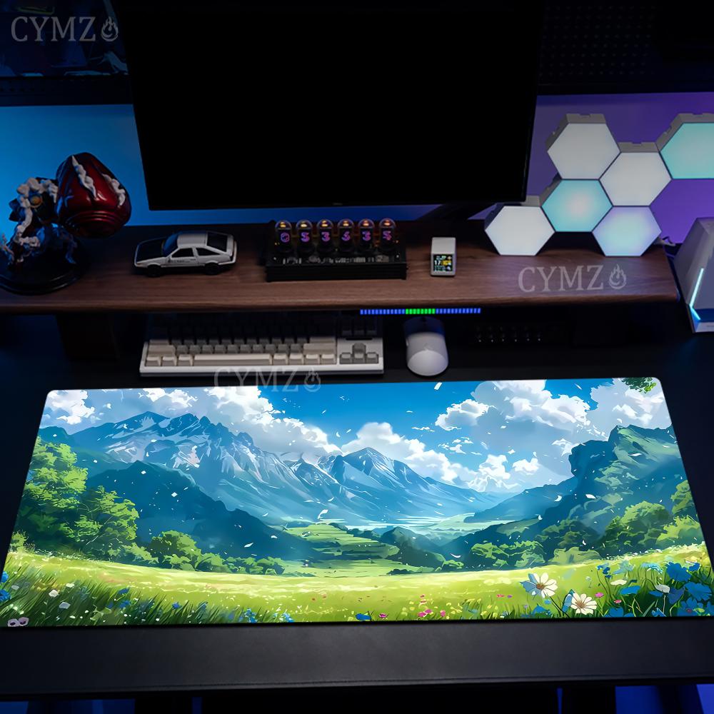 Anime Natural Landscape Theme  - Gaming Keyboard Easy To Clean review and price