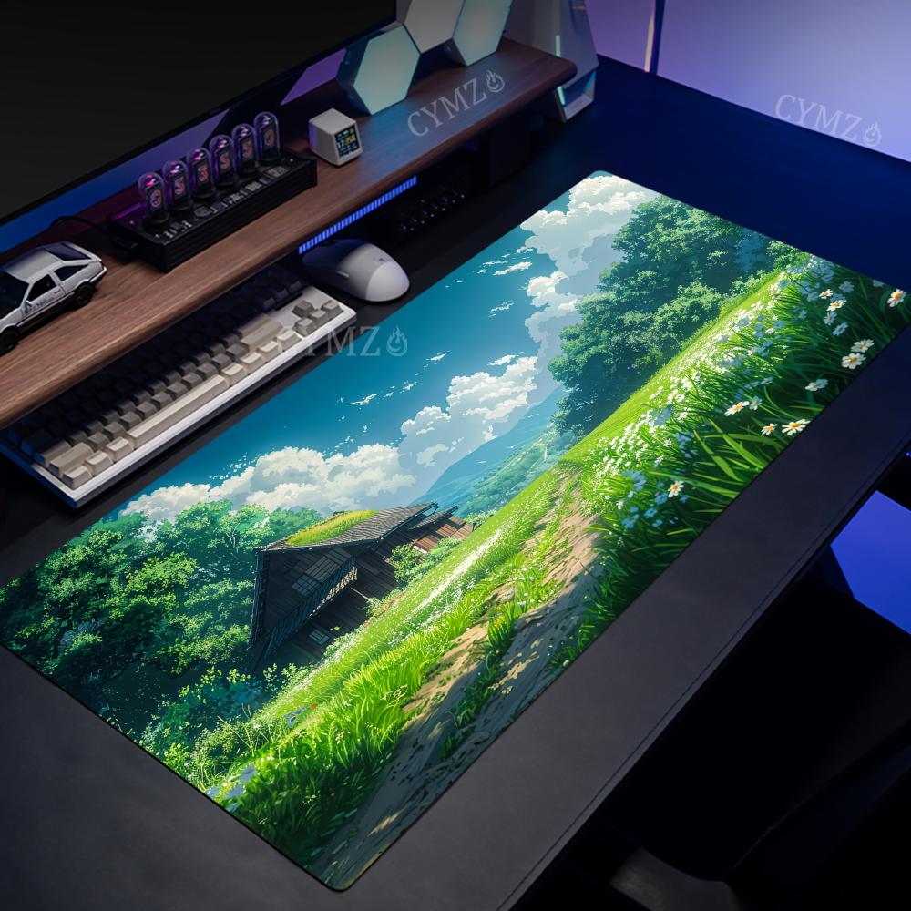 Anime Natural Landscape Theme  - Gaming Keyboard Easy To Clean review and price