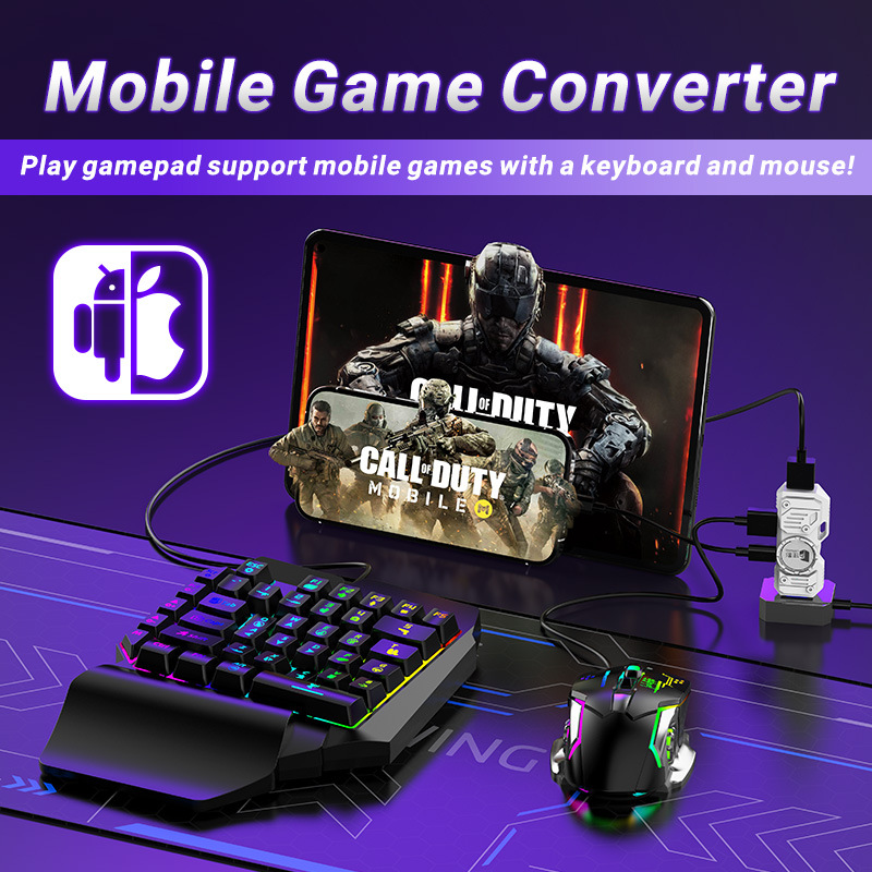 Mobile Games Converter Kit Mob - Gaming Keyboard Half review and price