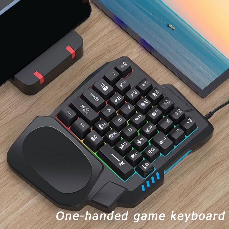 35 key Gaming Keyboard Single  - Gaming Keyboard Half review and price