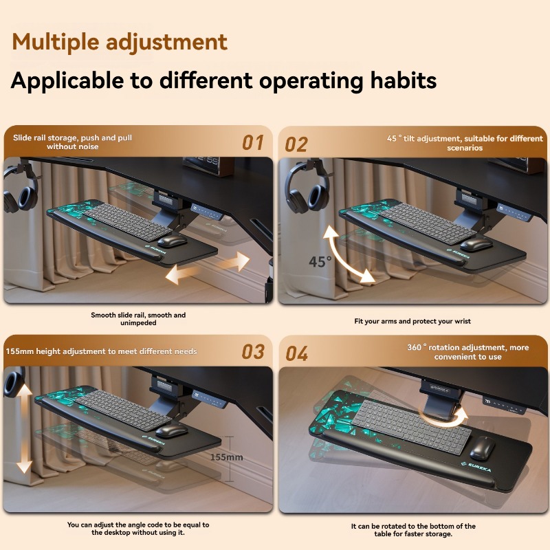 Desktop Multi-function Adjusta - Gaming Keyboard Extension review and price