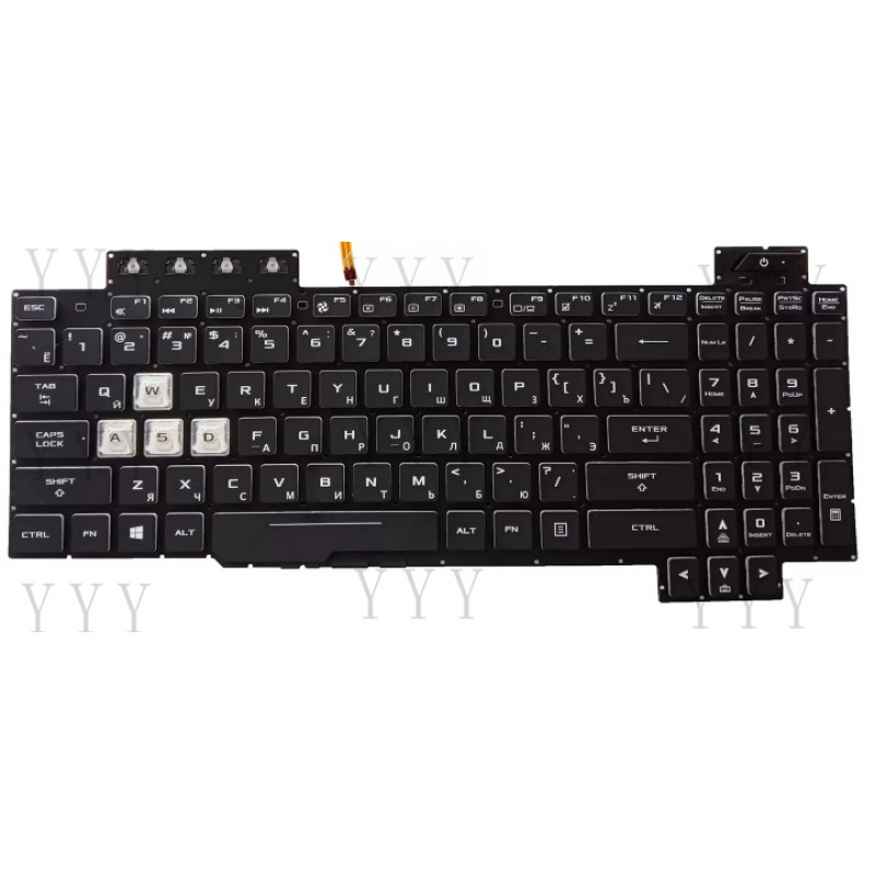 Y+    For Asus TUF Gaming FX50 - Gaming Keyboard Asus review and price